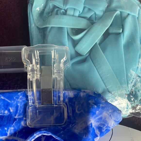 Fused Hawaii size Medium Bikini bottom blues and white - Picture 12 of 13